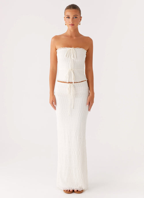 Blakely Tube Top - Ivory